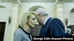 Gabriela Firea și Liviu Dragnea 