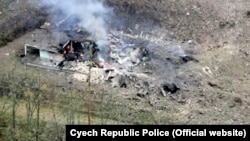 Explozia din decembrie 2014 de la Vrbetice/Cehia.