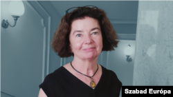 Dobó Katalin könyvtárvezető, Blinken OSA Archivum.
