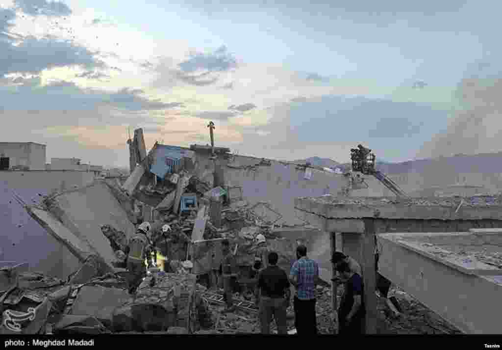 Соккудан кыйраган имарат. Иран