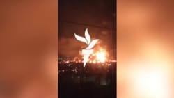 Az ukránok kilőttek egy kulcsfontosságú olajdepót az orosz ellenőrzés alatt álló Krím-félszigeten