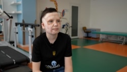 UKRAINE--Roman Oleksiv was injured during the Russian missile attack on the city of Vinnytsia on July 14, 2022