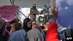 جریان اعتراضات زنان در افغانستان- تصویر از آرشیف