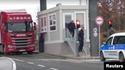 Граничниот премин Мердере на косовско - српската граница. 