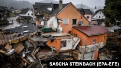 Штети од поплавите во Германија.