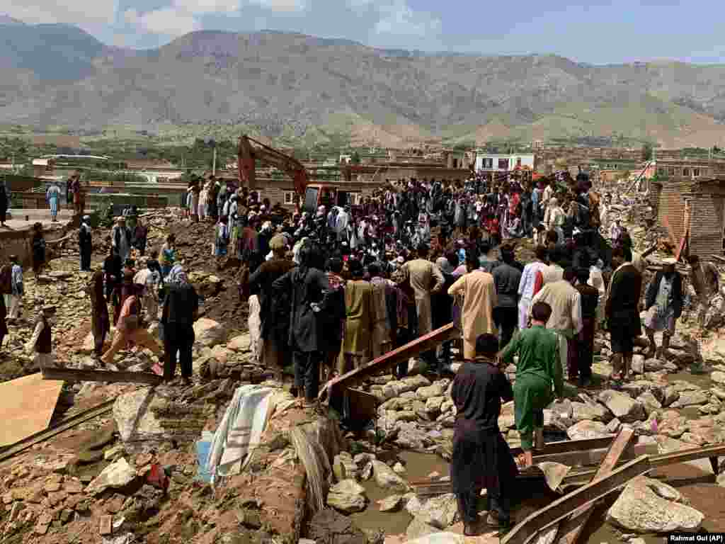 Rescue operations continued on August 26.