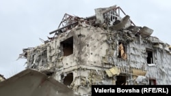 Наступствы расейскага ўдару па Дніпры 6 сьнежня 2025 году. Ілюстрацыйнае фота