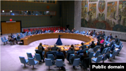 یکی از نشست‌های شورای امنیت ملل متحد، آرشیف 