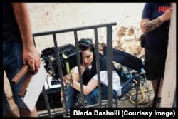 Regjisorja e filmit "Zgjoi", Blerta Basholli.