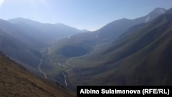 Чаткал-Талас жолу. Иллюстрациялык сүрөт.