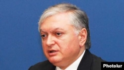 Министр иностранных дел Армении Эдвард Налбандян