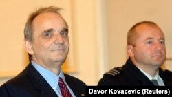 Branimir Glavaš tokom suđenja za ratne zločine, Zagreb, oktobar 2007. godine