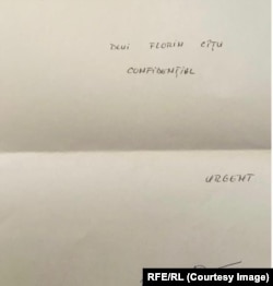 Documentul de primire a fost semnat de o secretară a lui Florin Cîțu.