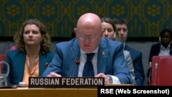 Vasilij Nebenzja, stalni predstavnik Rusije pri Ujedinjenim nacijama, Njujork, SAD, 6. maj 2025.