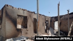 Чек ара чырында өрттөлгөн үй. 01.05.2021