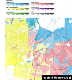 Cum s-a votat duminică, 7 decembrie 2025, la alegerile pentru Primăria București, pe secții de votare, din zona Ferentari, Berceni, Giurgiului. Captură Hotnews.ro.