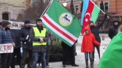 Нохчийн протест. Осло (Норвеги). 02.01.2016