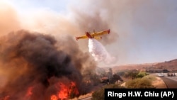 Бул Калифорниянын тарыхындагы эң чоң өрт катары бааланууда. 12-ноябрда тартылган сүрөт. 